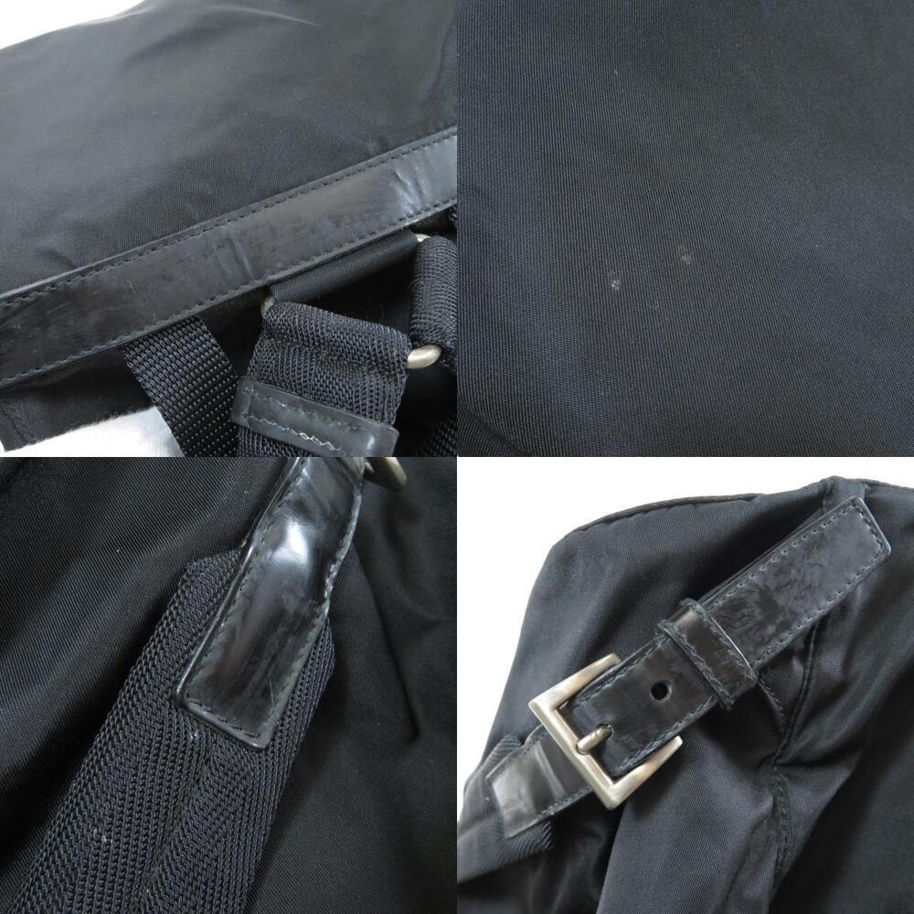 Prada logo plate Backpack Rucksack Daypack - Picture 8 of 11